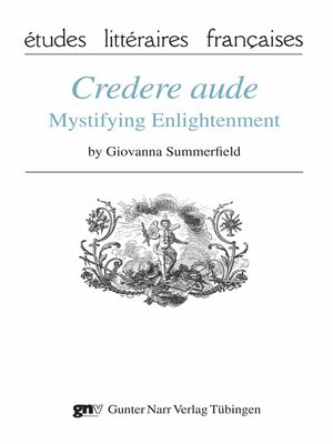 cover image of Credere aude